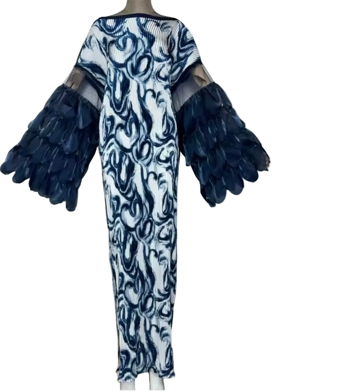 The Feather Entrance Dress