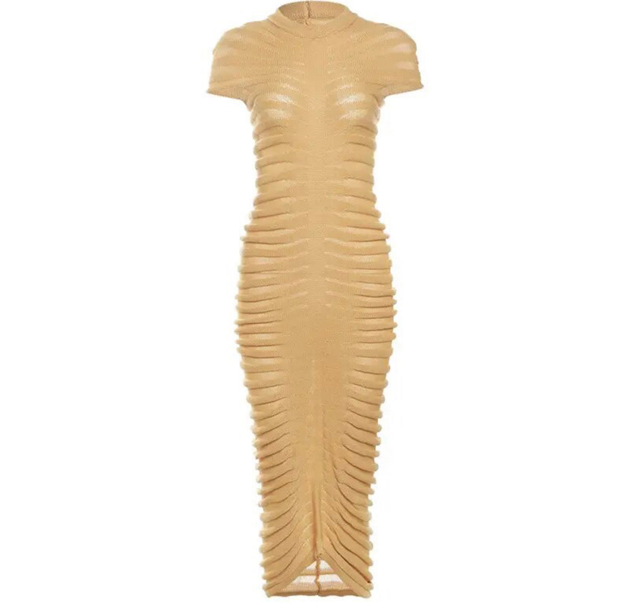 Fish Bone Maxi Dress