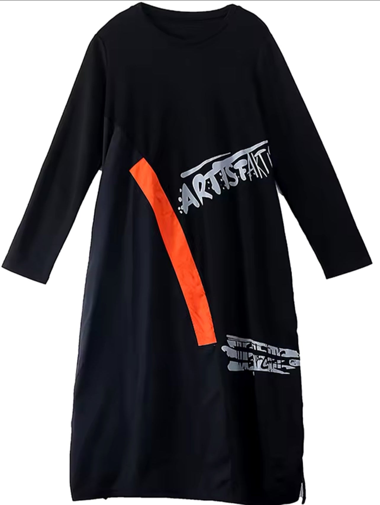 Splash Two tone Color Dress