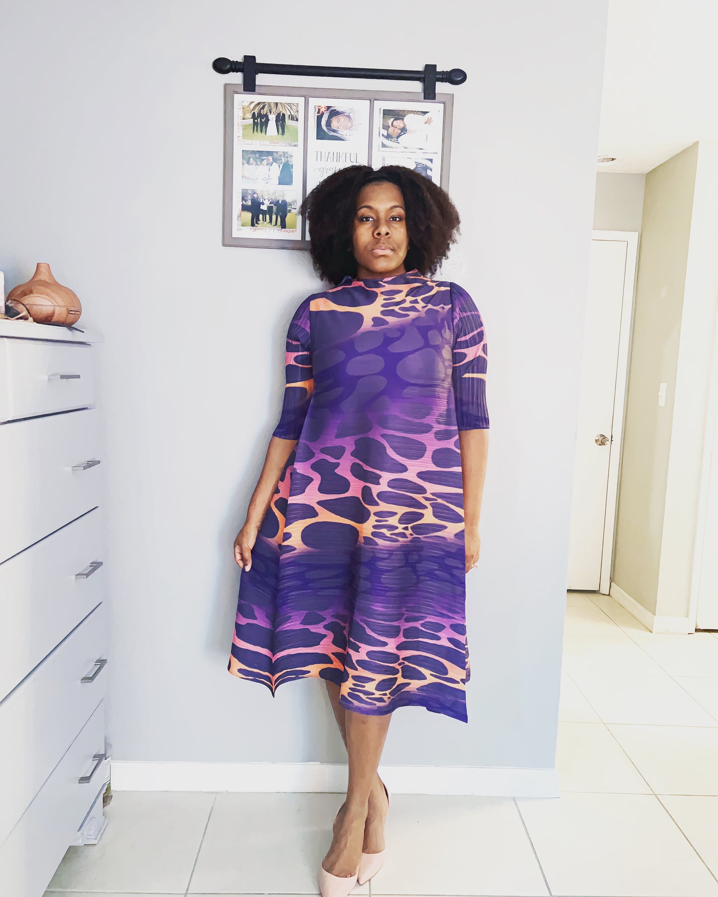 Cheetah First Lady Dress