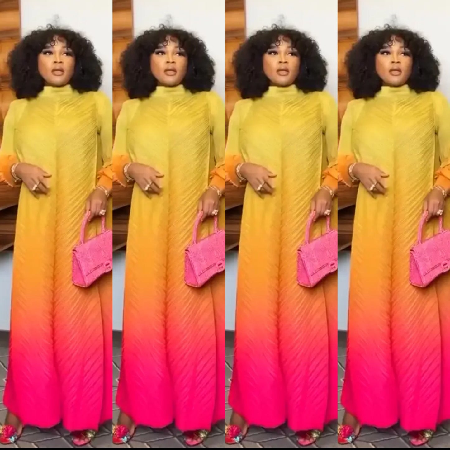 Island Vibez Dress orange