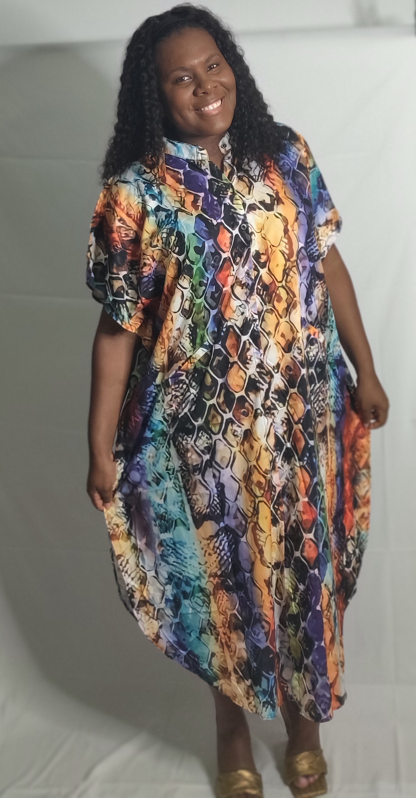 Pyton Over Size Dress
