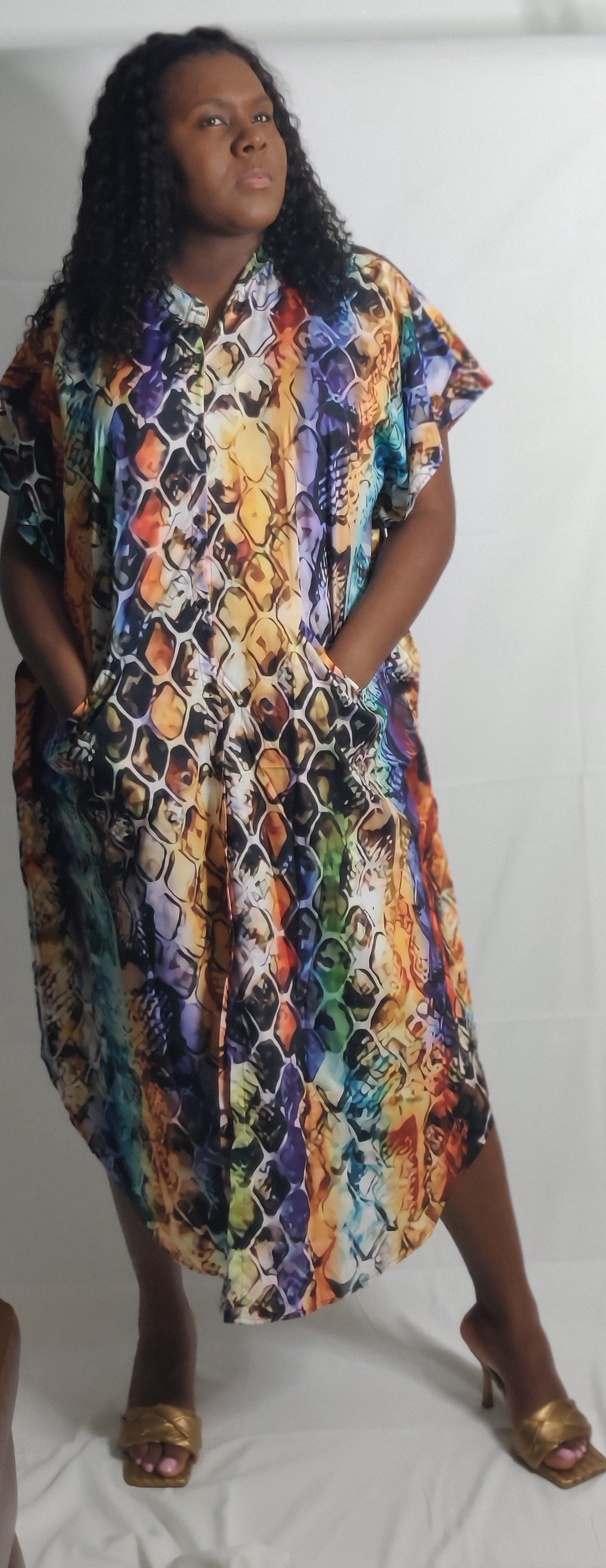 Pyton Over Size Dress