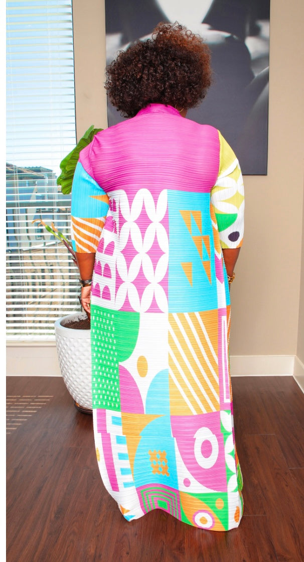 Nichelle MAXI PLEATED DRESS