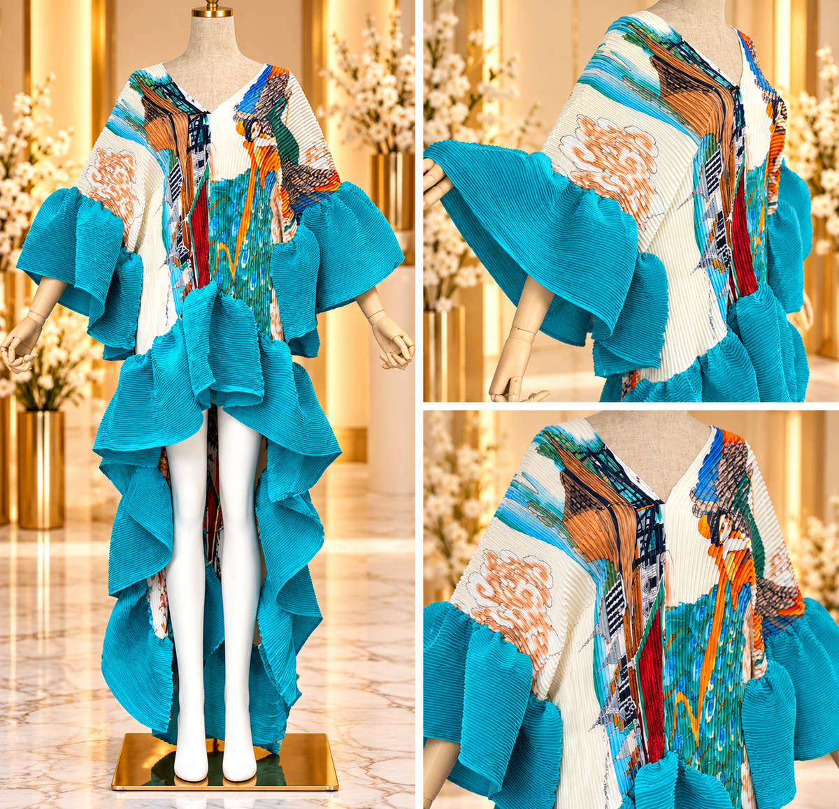 Blue Royal Tunic