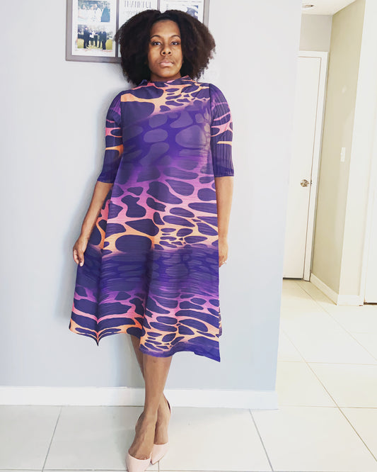 Cheetah First Lady Dress