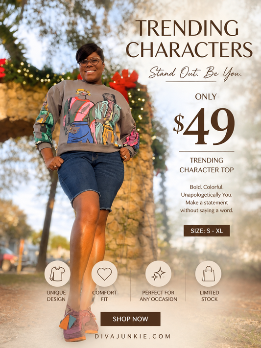 TRENDY LADIES
CHARACTER SWEATSHIRT