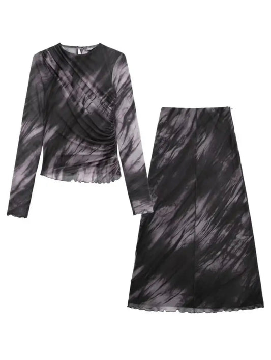 Diva Skirt Suit Set