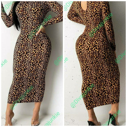 Cheetah Dress
