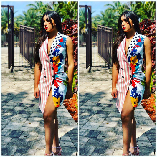 Blazer Top Dress