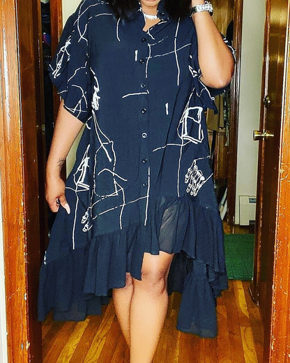 Crayon Sketch Dress