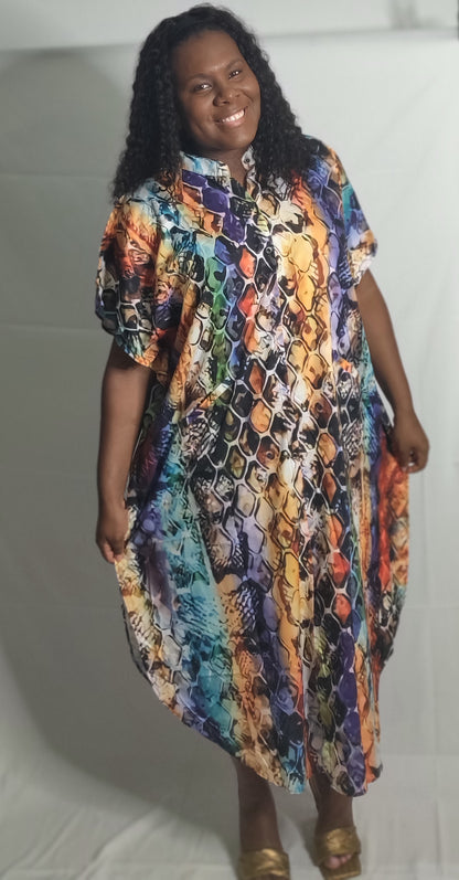 Pyton  Over Size Dress