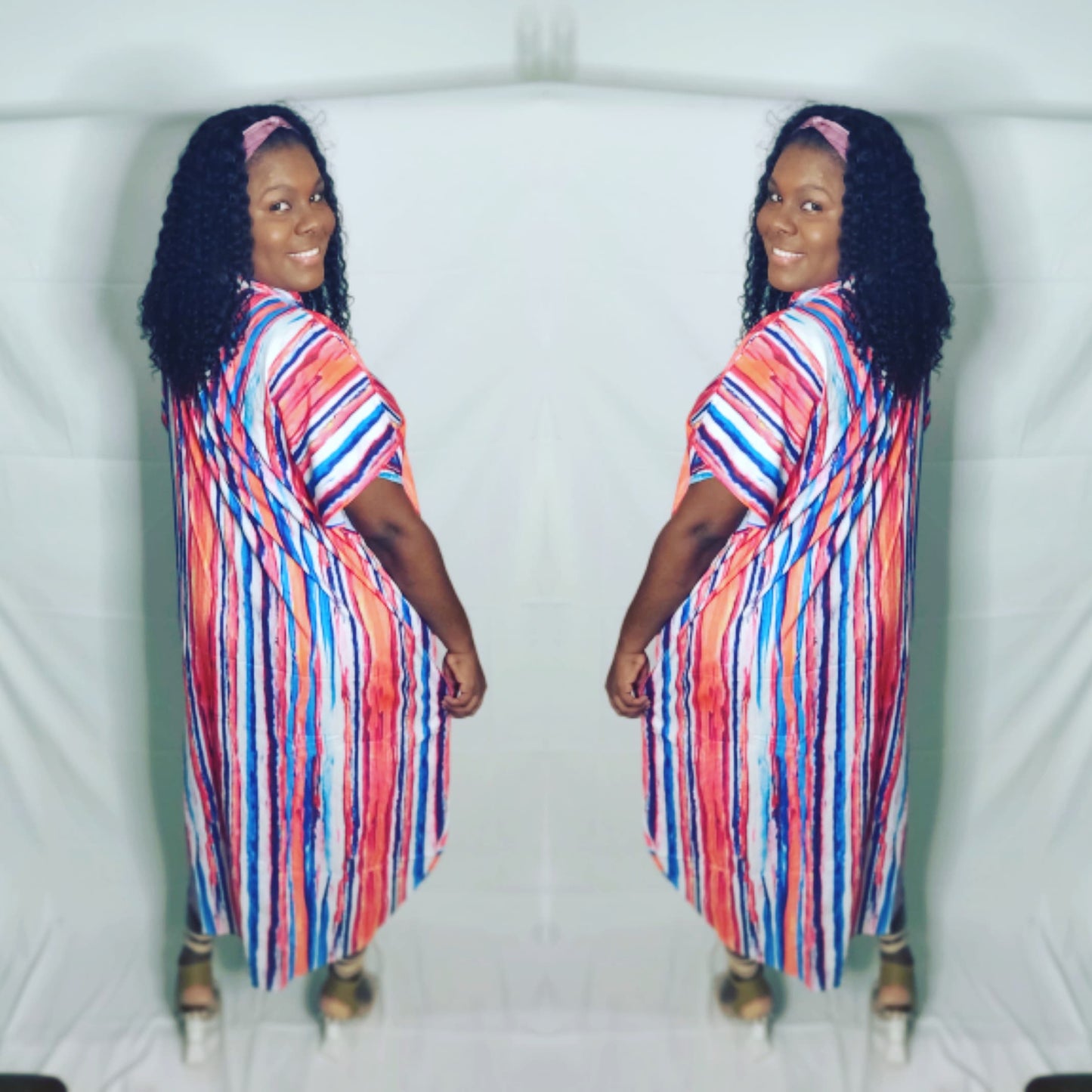 Vacation Dress Stripe