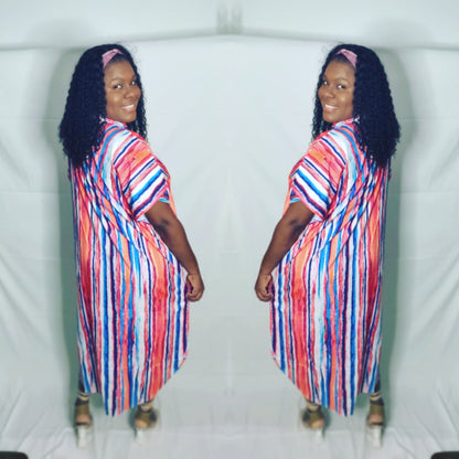 Vacation Dress Stripe