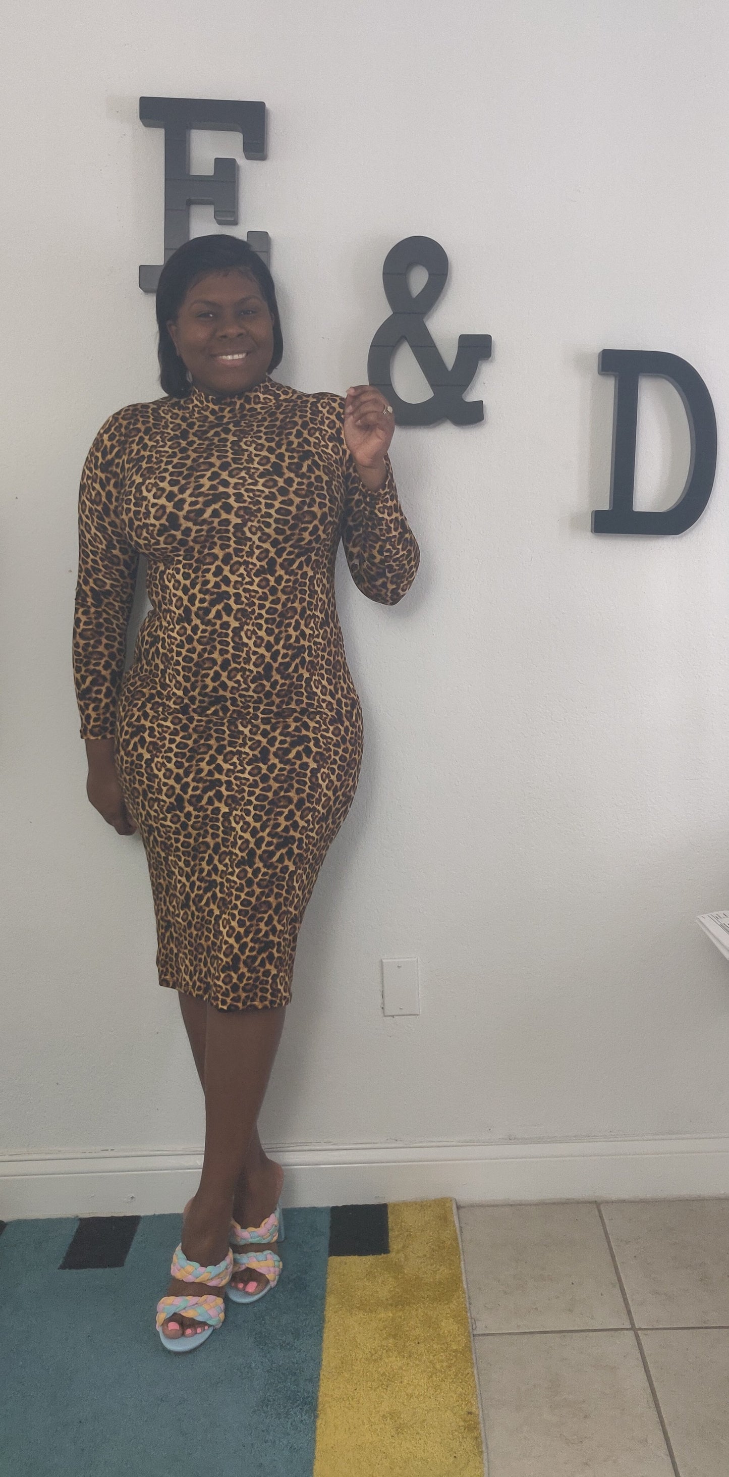 Cheetah Dress