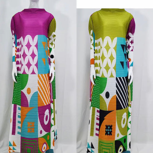 Nichelle MAXI PLEATED DRESS